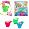 Scheetputty in mini toilet 3st op kaart | Toi-Toys