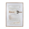 Schilderij Verf/Kwast handpainted canvas/hout 60x90x3cm
