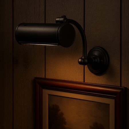 Schilderijlamp Matisse Antiek Zwart