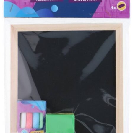 Schoolbordje met krijt en spons | Eddy Toys