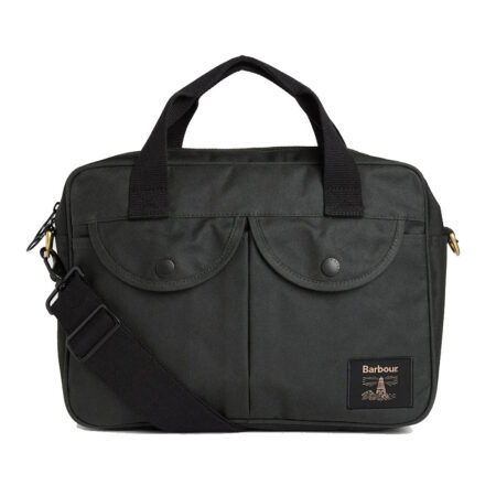 Schoudertas Field Laptop Sage | Barbour