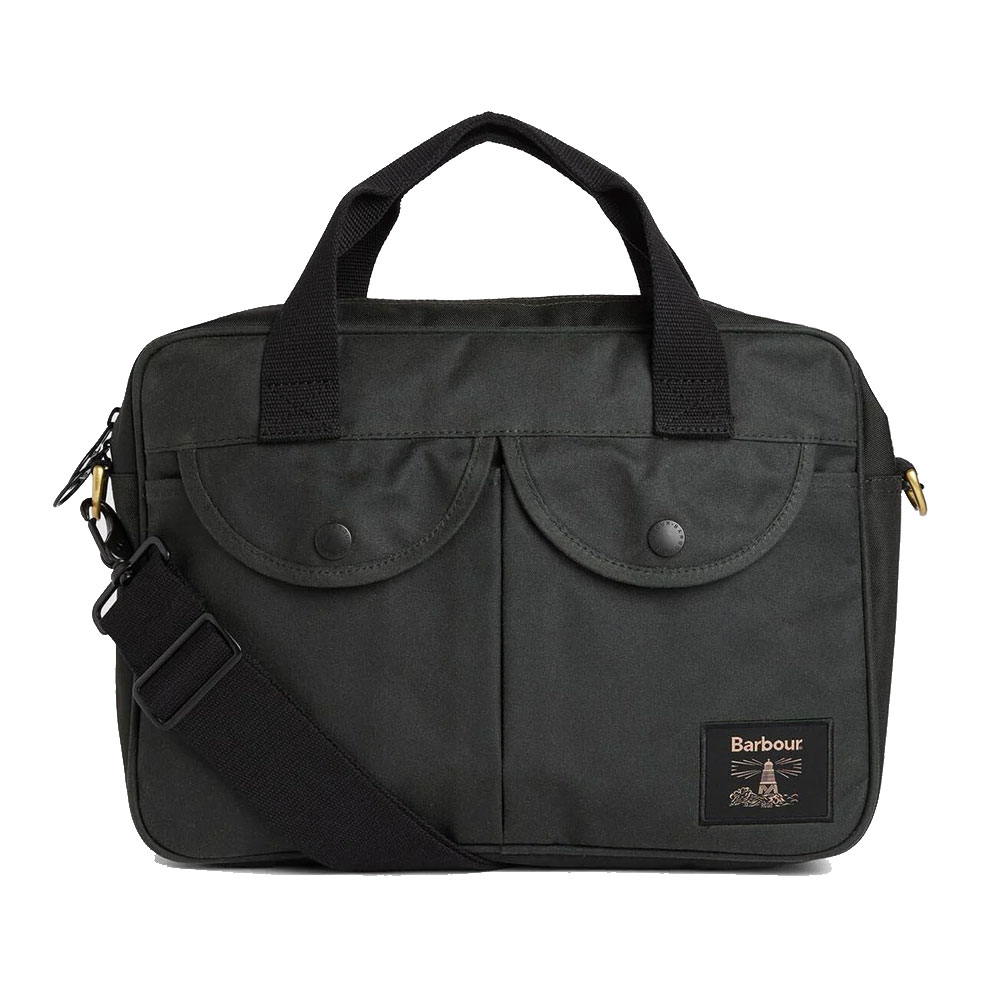 Schoudertas Field Laptop Sage | Barbour