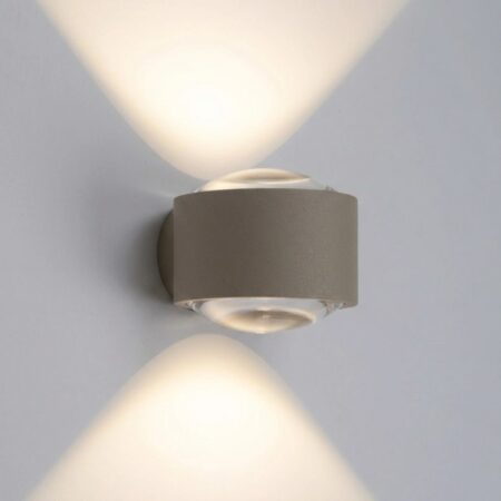 Scope Up en Down Muurlamp Champagne