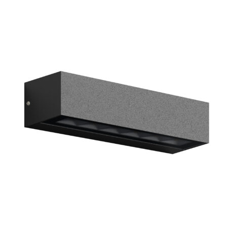 Score Up en Down Muurlamp Zwart Medium