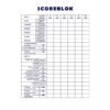 Scoreblok 15x21cm 50vel pak a 5st | Haza