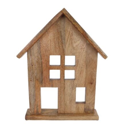 Sculptuur House XXL naturel mango