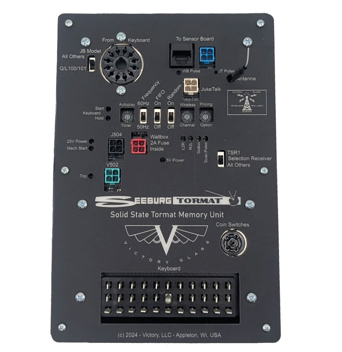 Seeburg Solid State Tormat Memory Unit - V200 met TSR1 | Seeburg
