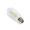 Deco E27 2W LED Lichtbron - Dim to warm - Transparant T45