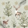 Servetten Elegant Deer 24x24cm | Duni