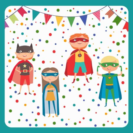 Servetten Superhero 3-laags 33x33cm | Papstar