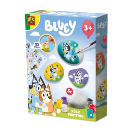 Ses Stenen Schilderen Bluey | Ses