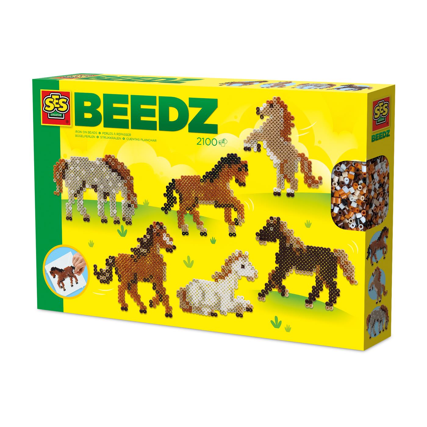 Ses Strijkkralen - Wilde paarden | Ses