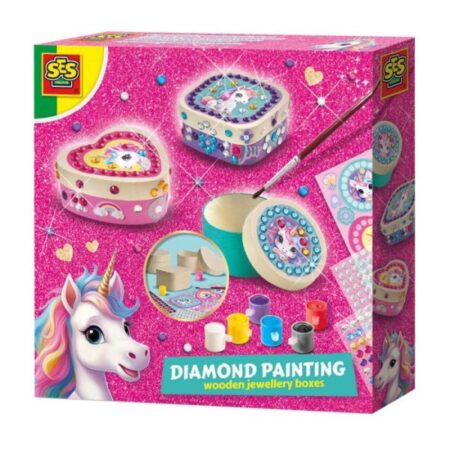 Ses Unicorn - Diamond Painting Sieradendoosjes | Ses