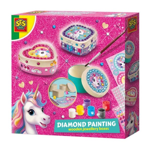 Ses Unicorn - Diamond Painting Sieradendoosjes | Ses