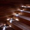 Set 3 Stuks Solar Decklight RVS