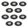 Set Lune inbouwspots 10 stuks