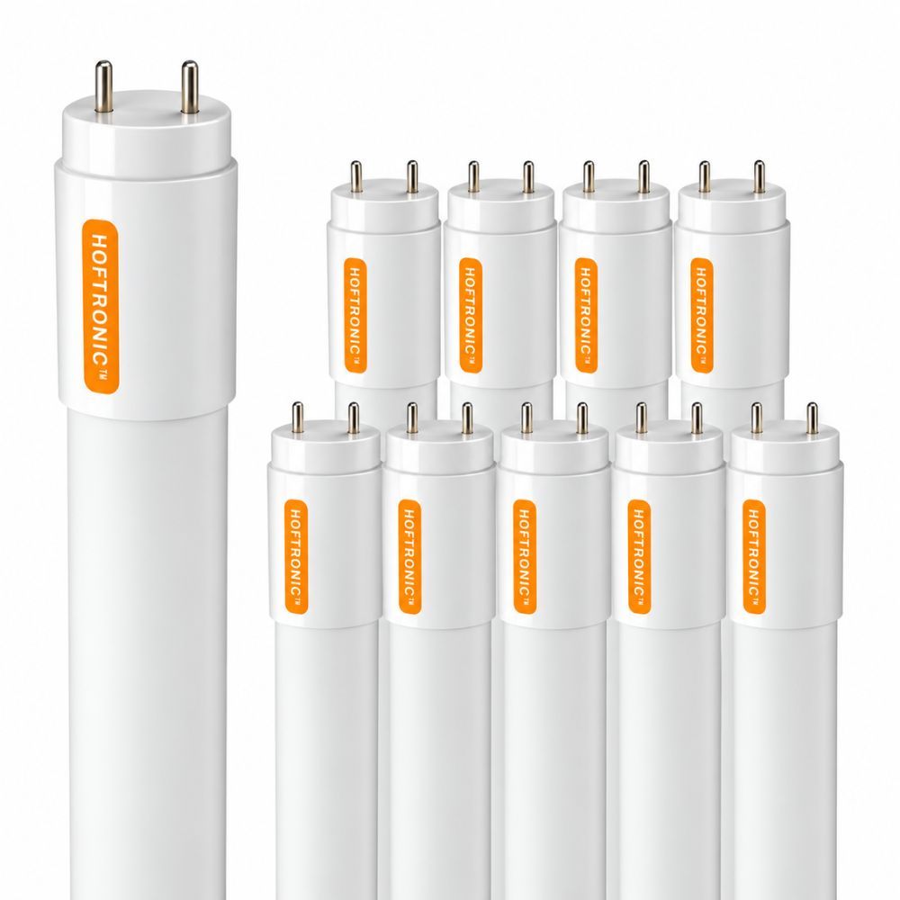 Set van 10 LED TL Buis 120cm - T8 G13 fitting - 12 Watt 1920 lumen (160lm/W) - 4000K neutraal wit - Flikkervrij | HOFTRONIC