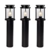 Set van 3 Sydney Tuinlamp Zwart