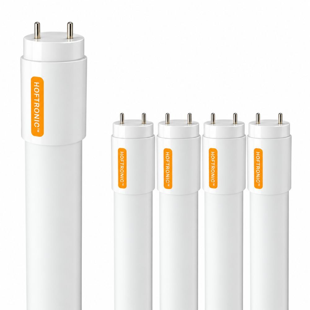 Set van 5 LED TL Buis 120cm - T8 G13 fitting - 12 Watt 1920 lumen (160lm/W) - 6500K daglicht wit licht - Flikkervrij | HOFTRONIC