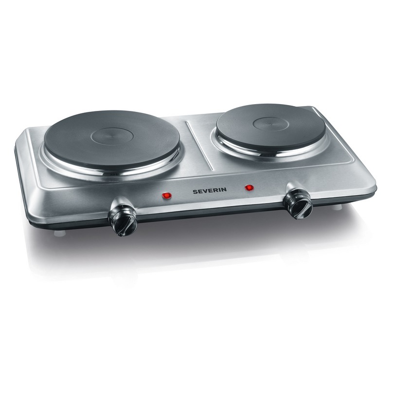 Severin DK1014 Elektrische kookplaat Grijs | Severin