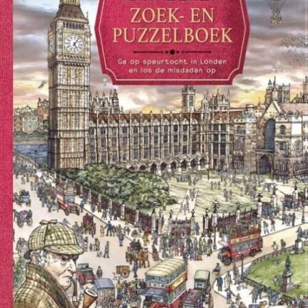 Sherlock Holmes Zoek- En Puzzelboek | Deltas