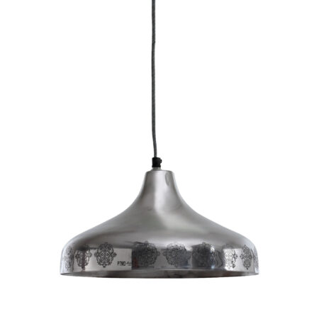 Shiny Flat Hanglamp Zilver Ø48cm