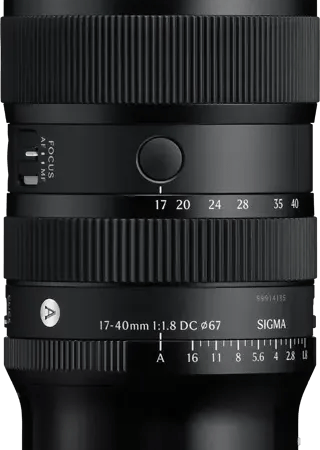 Sigma 17-40mm f/1.8 DC Art Sony E-mount