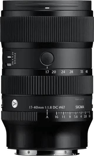 Sigma 17-40mm f/1.8 DC Art Sony E-mount