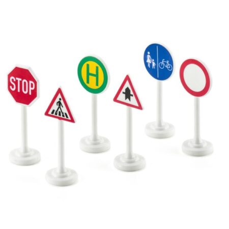 Siku 0857 Verkeersborden set a 6 stuks | Siku