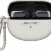 Siliconen opbergetui voor Bose Ultra Open oordopjes Wit
