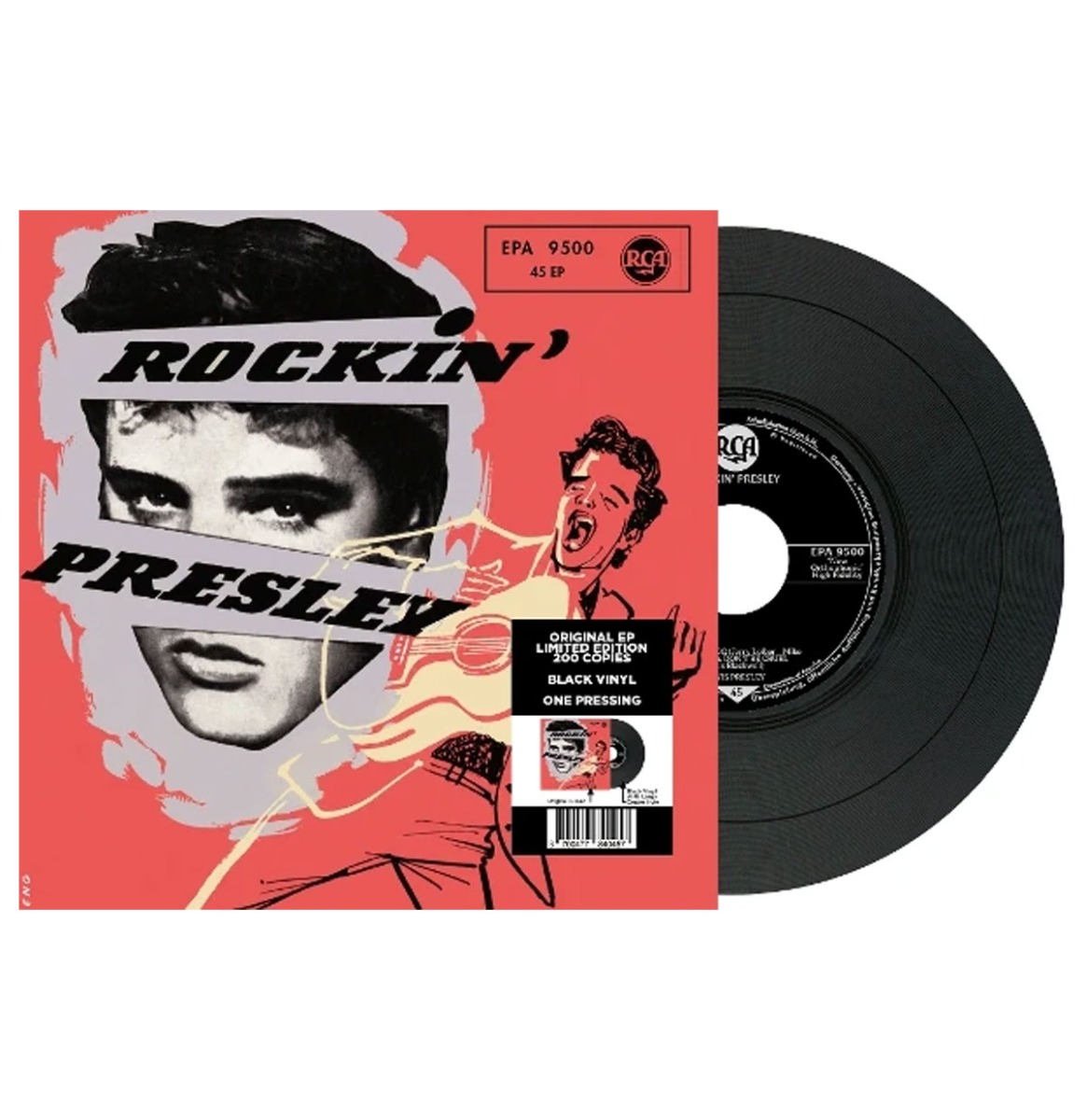 Single: Elvis Presley - Rockin' Presley EPA 9500 (LP) | Elvis Presley