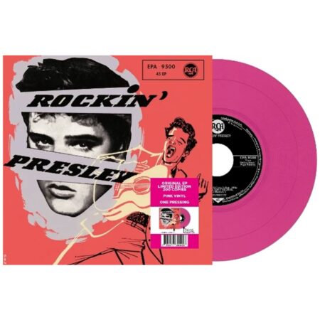 Single: Elvis Presley - Rockin' Presley (Roze Vinyl) EPA 9500 (LP) | Elvis Presley