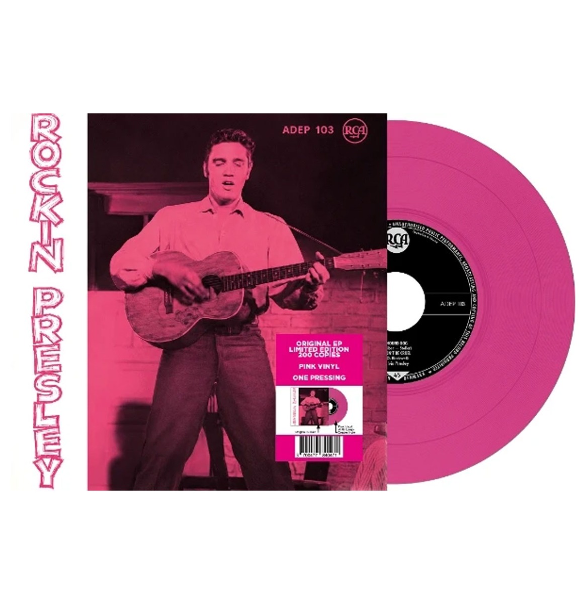 Single: Elvis Presley - Rockin' Presley (Roze Vinyl) (LP) | Elvis Presley