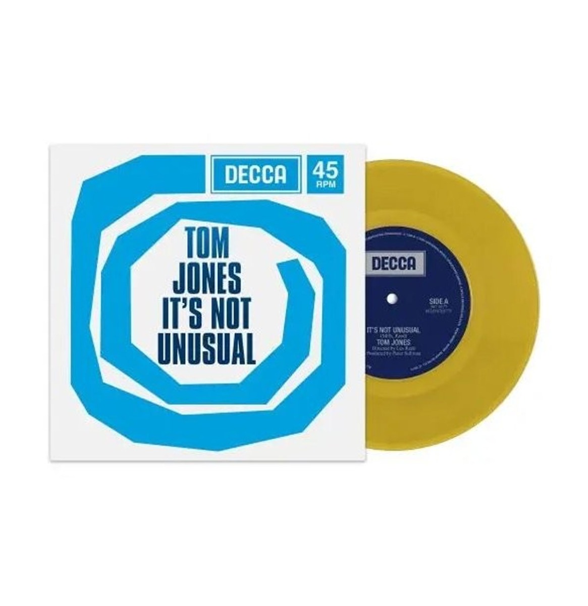 Single: Tom Jones - It's Not Unusual (Amber Vinyl) (Record Store Day 2024) (LP) | Fiftiesstore