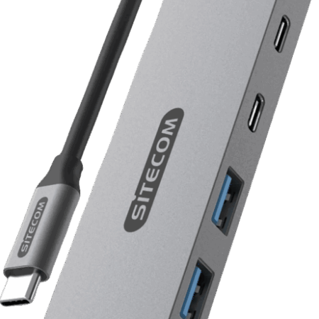 Sitecom 5 in 1 USB-C PD Multiport Adapter