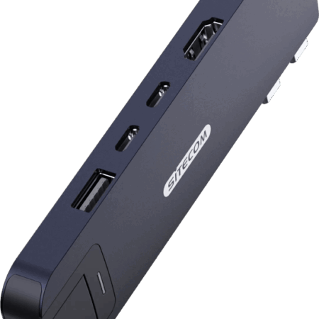 Sitecom MacBook Air Multiport Hub 6 in 2 Donkerblauw
