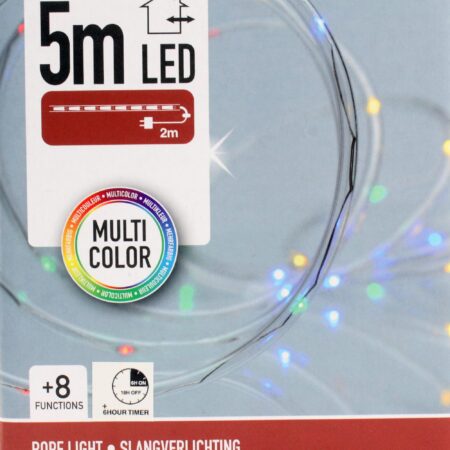 Slangverlichting 50 lichts multi 5 meter