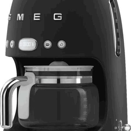 Smeg DCF02BLMEU Mat Zwart