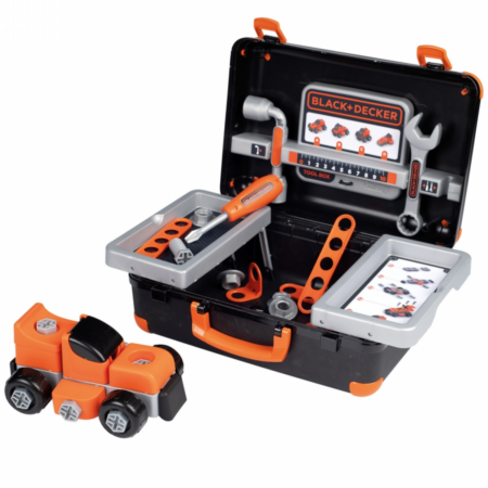 Smoby Black + Decker Bricolo Box speelgoed gereedschapskoffer | Smoby
