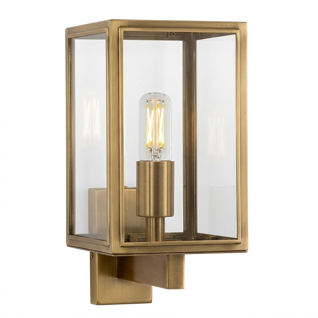 Soho Muurlamp Antiek Messing