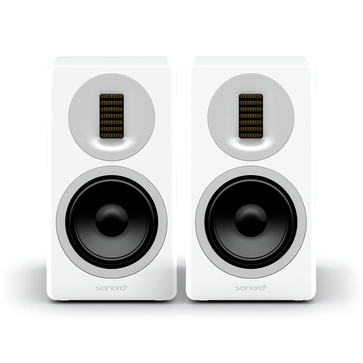 Sonoro Orchestra Slim / paar Boekenplank speaker Wit | Sonoro