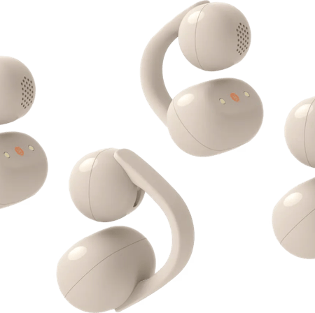 Sony Linkbuds Clip Beige Duo Pack