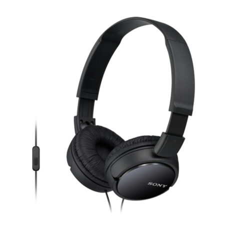 Sony MDR-ZX110AP On-ear hoofdtelefoon Zwart | Sony