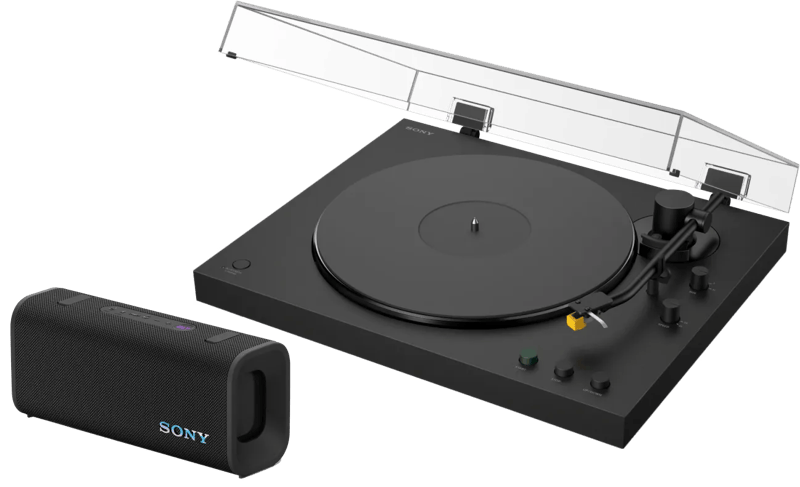 Sony PS-LX5BT Zwart + Sony ULT Field 3