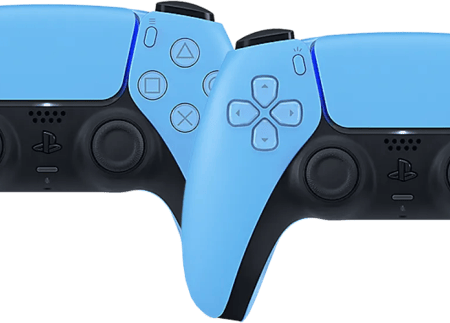 Sony Playstation 5 DualSense Draadloze Controller Starlight Blue Duo Pack
