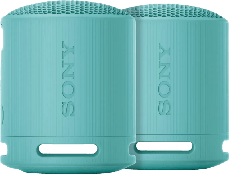 Sony SRS-XB100 Duo Pack Blauw