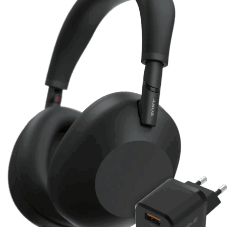 Sony WH-1000XM6 Zwart + BlueBuilt Quick Charge Oplader