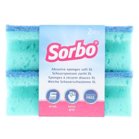 Sorbo Schuurspons krasvrij XL set a 2dlg | Sorbo