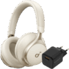 Soundcore Space One Crème + BlueBuilt Quick Charge Oplader met Usb A Poort 18W Zwart