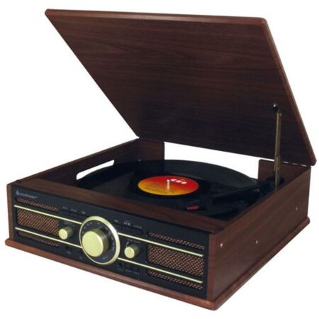 Soundmaster PL550BR Platenspeler - Met USB